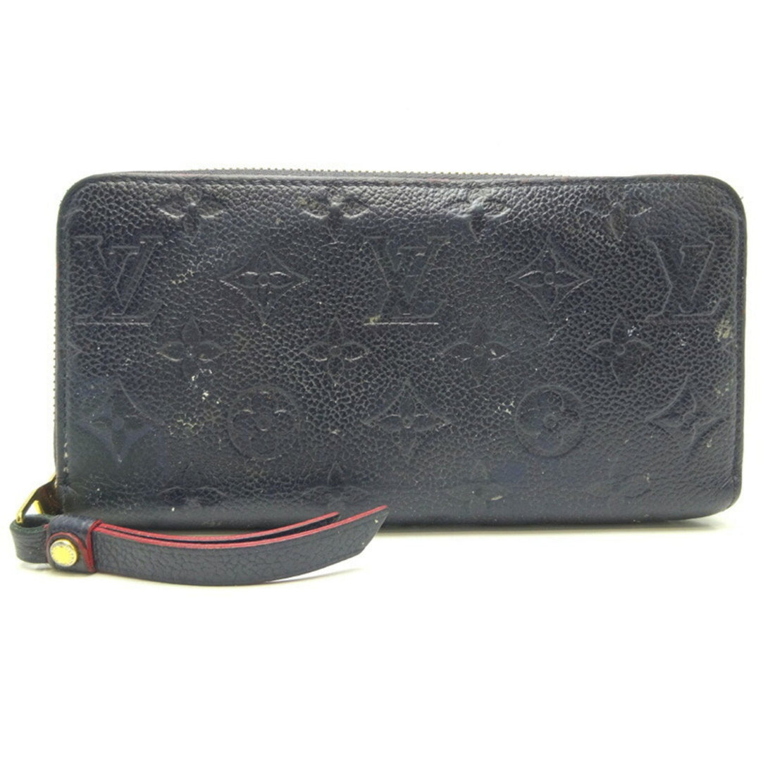 Louis Vuitton Portefeuille zippy Black Leather Wallet 