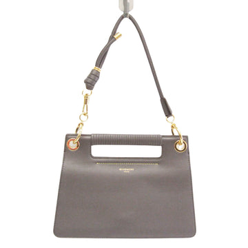 Givenchy Grey Leather Shoulder Bag