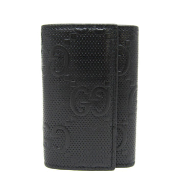 Gucci GG embossé Black Leather Wallet 