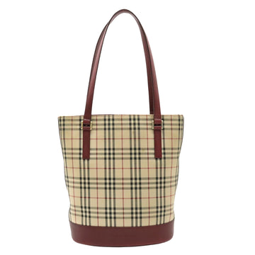 Burberry Nova Check Multicolour Canvas Tote Bag