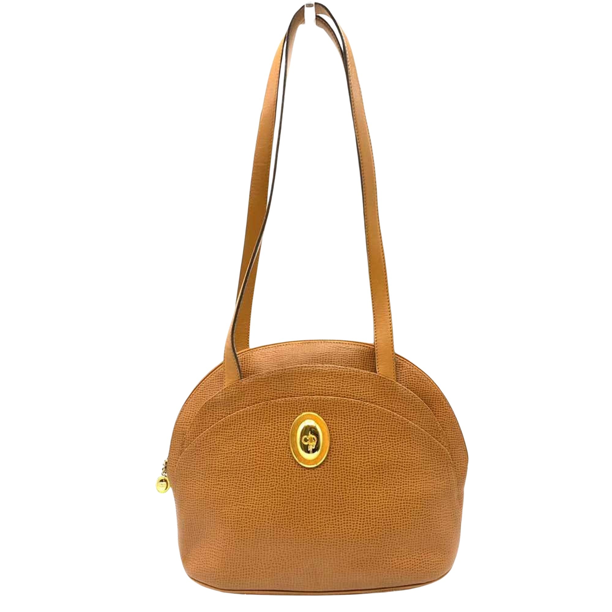 Dior Brown Leather Shopper Bag