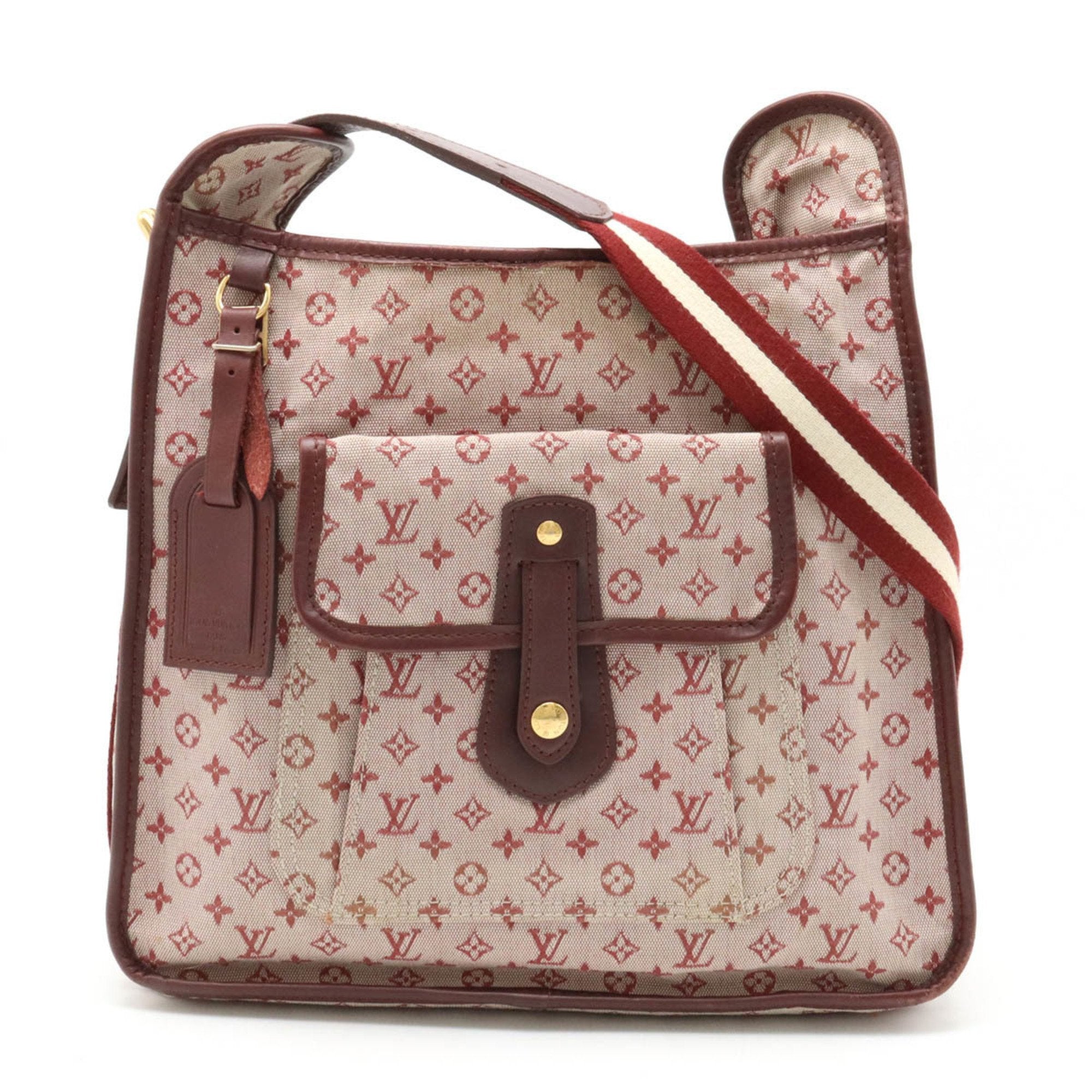 Louis Vuitton Mary kate Pink Canvas Shoulder Bag