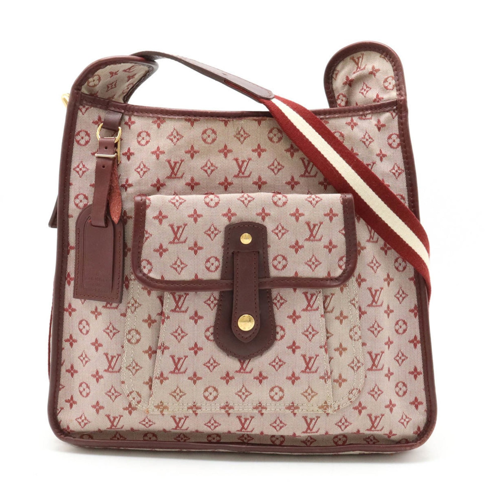 Louis Vuitton Mary kate Pink Canvas Shoulder Bag