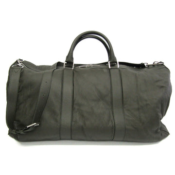 Bottega Veneta -- Khaki Leather Travel Bag