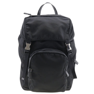 Prada Re-Nylon Black Synthetic Backpack Bag