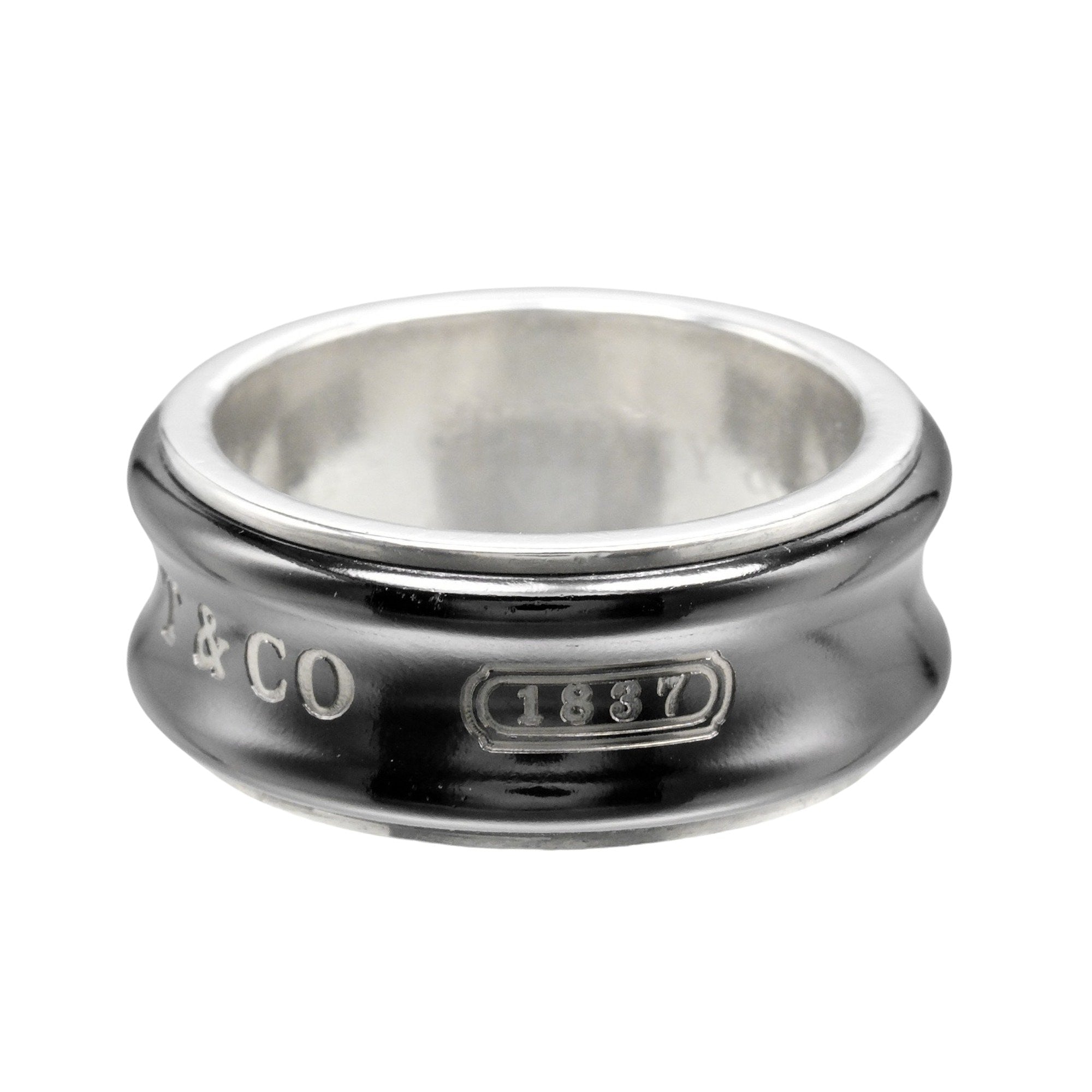 Tiffany & Co 1837 Silver Silk Ring 