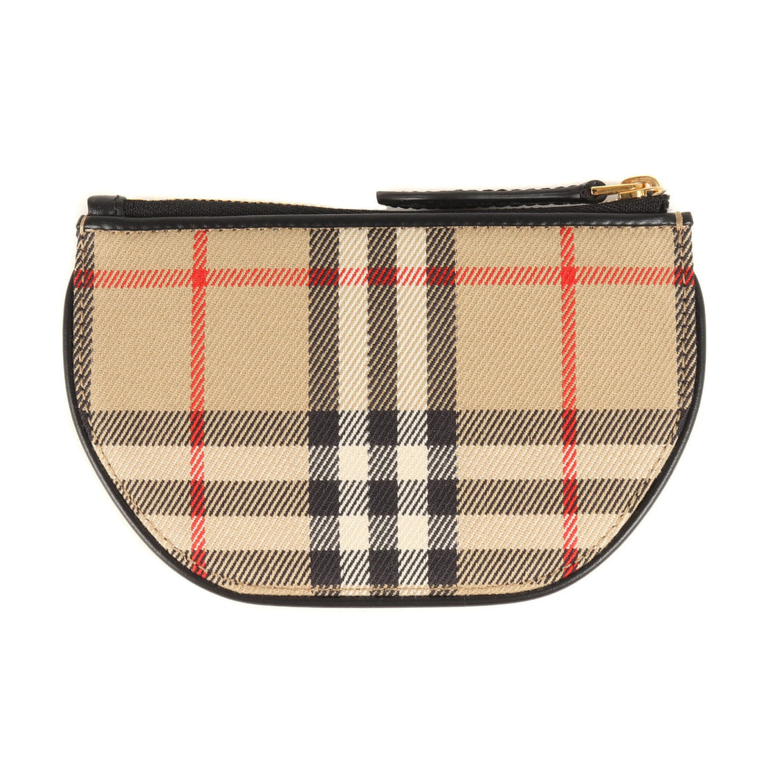 Burberry Olympia Beige Cotton Wallet 