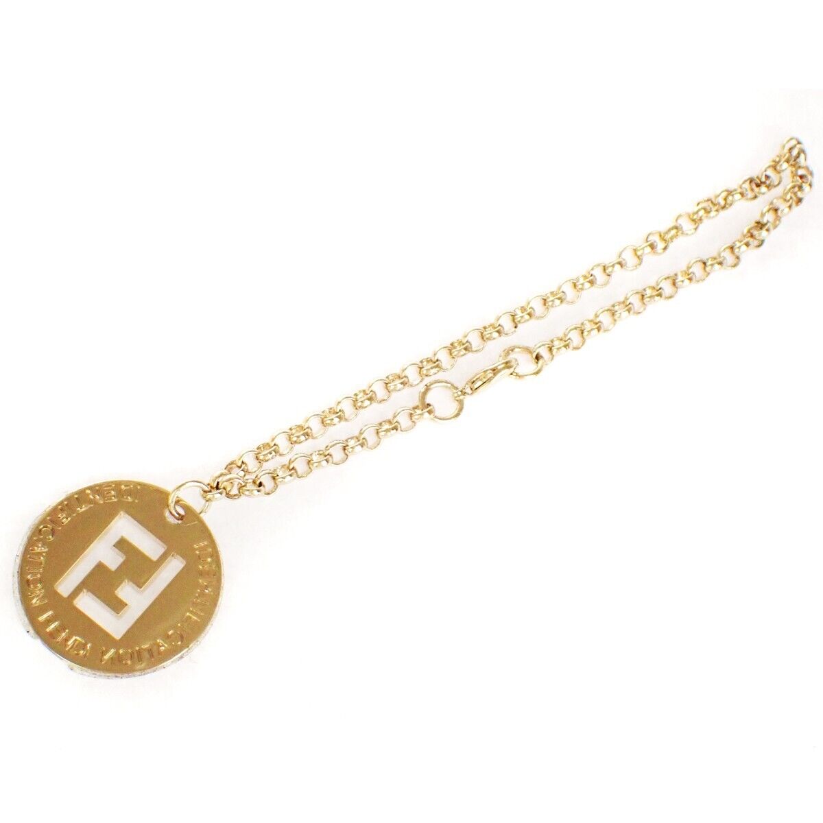 Fendi Gold Gold Plated Bracelet 