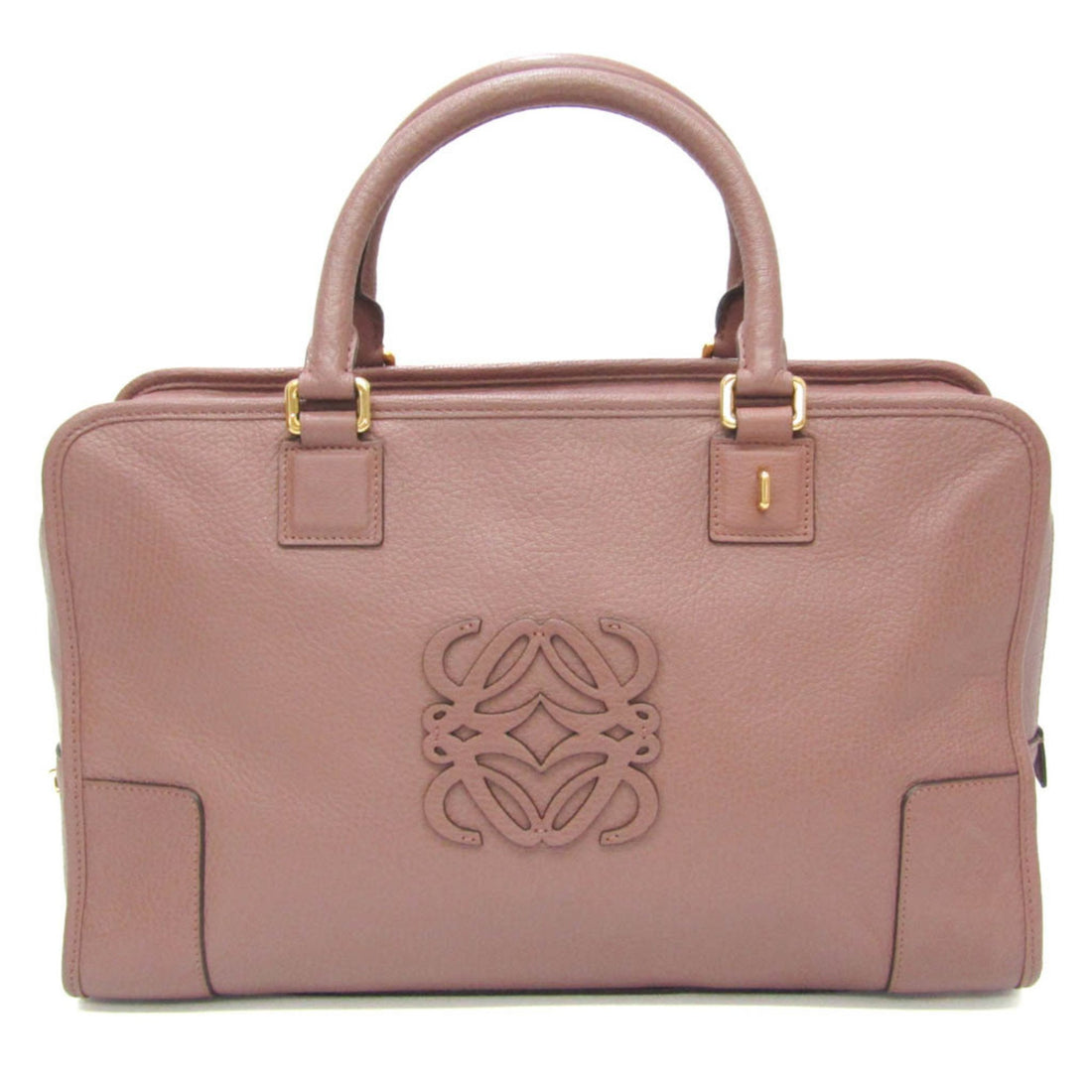 Loewe Amazona Pink Leather Handbag 