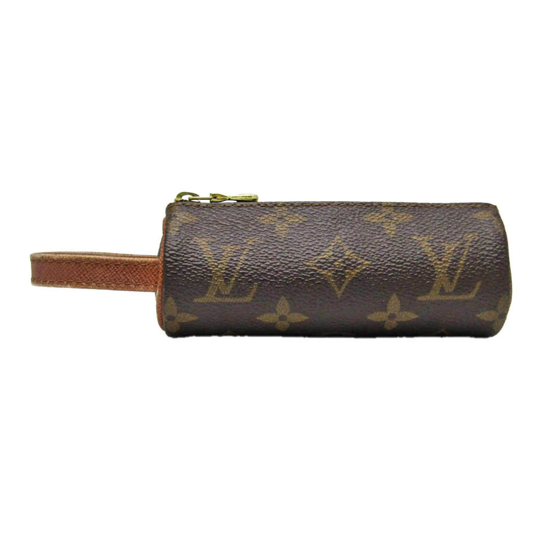 Louis Vuitton Golf Ball Case Brown Canvas Wallet 