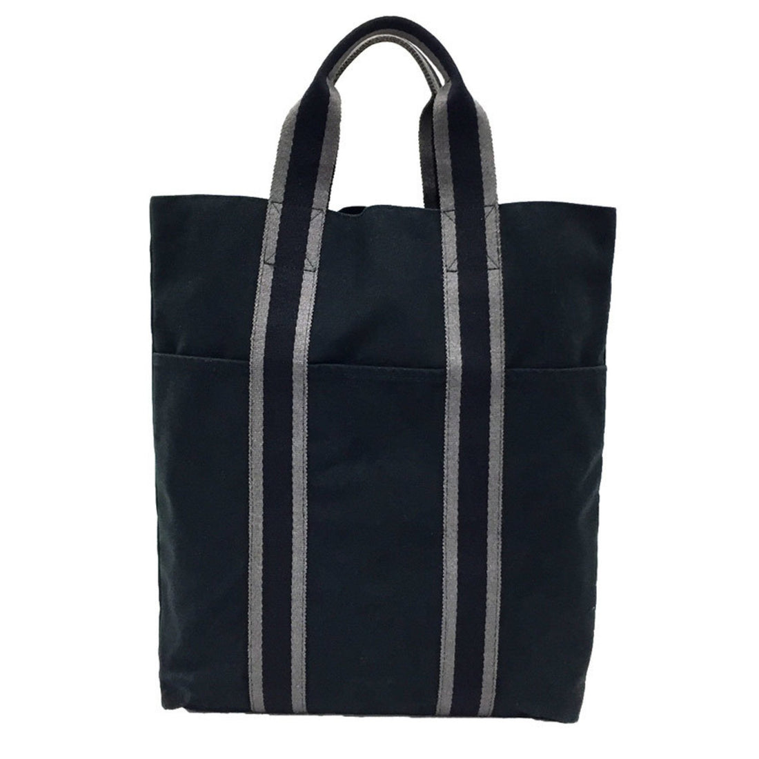 Hermès Toto Black Canvas Tote Bag