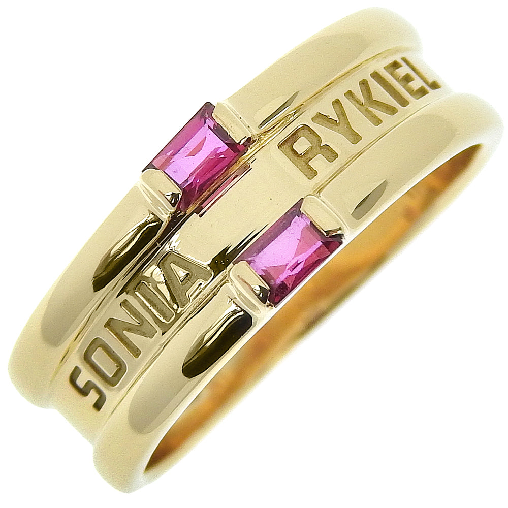 Sonia Rykiel Gold Yellow Gold Ring 