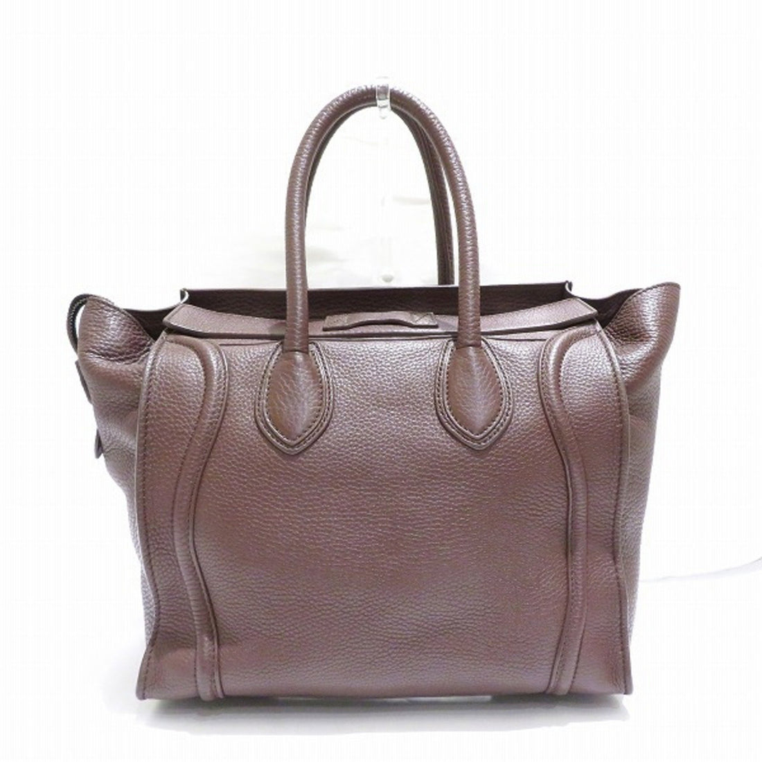 Céline Luggage Brown Leather Tote Bag