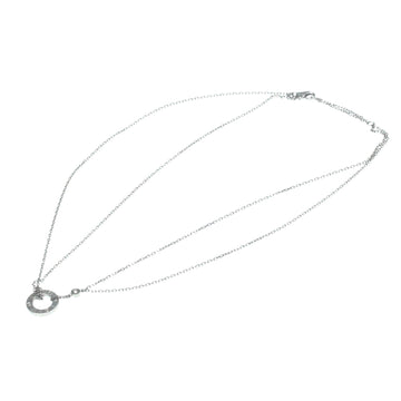 Cartier Love Silver White Gold Necklace 