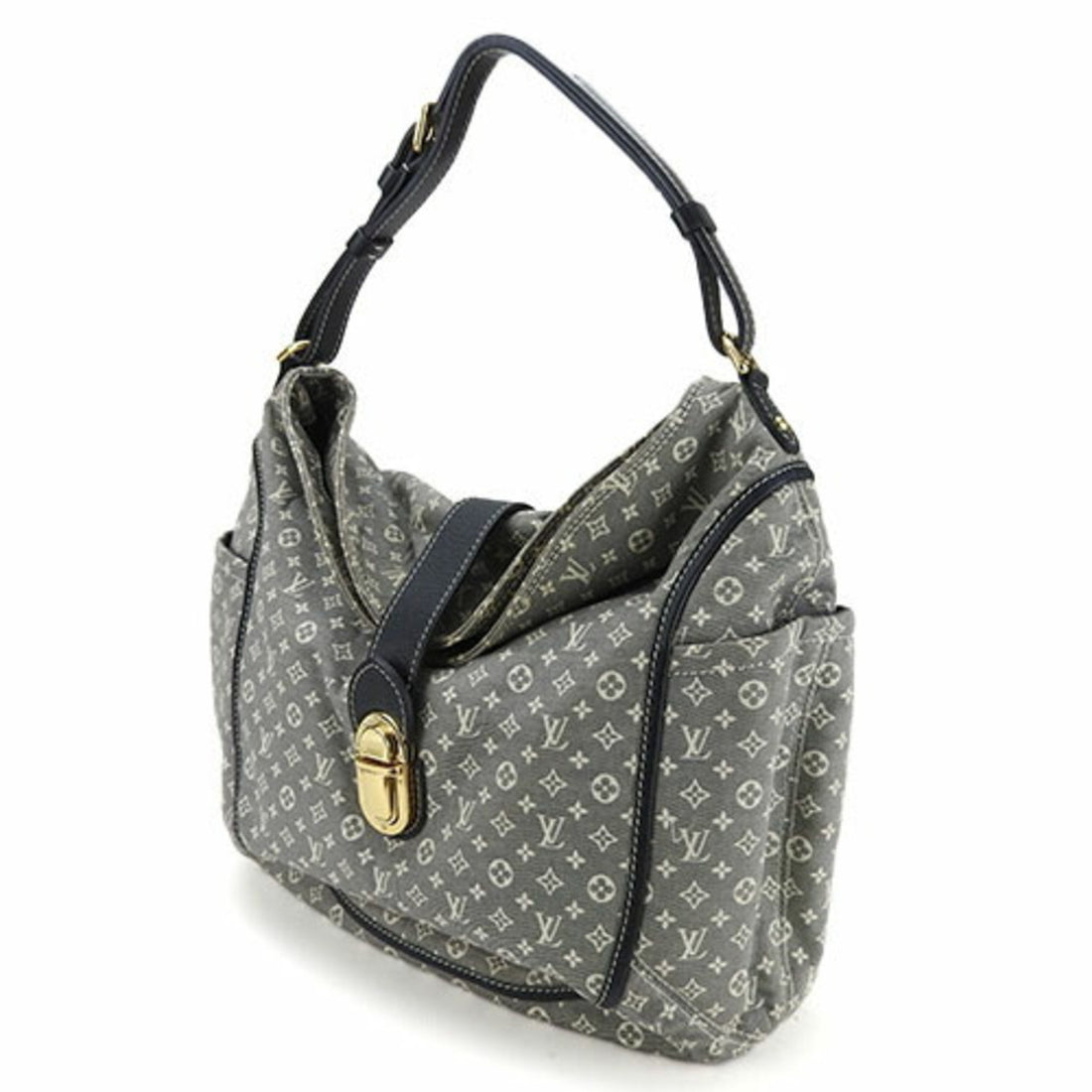 Louis Vuitton Idylle Blue Canvas Shoulder Bag