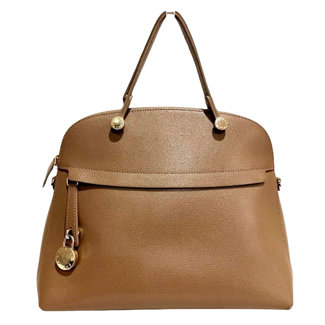 Furla Brown Leather Handbag 