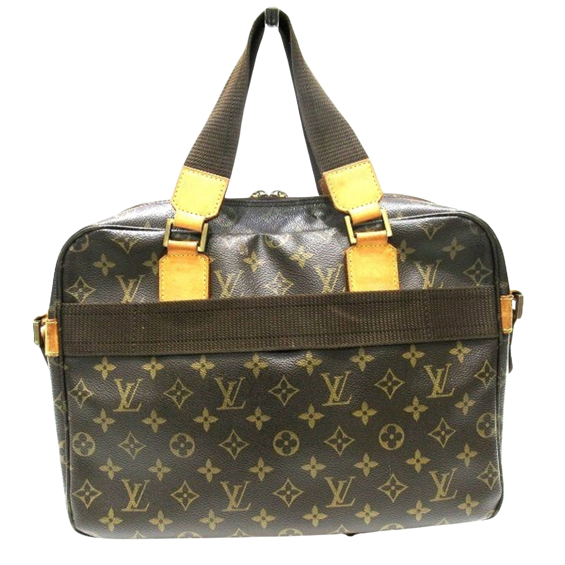 Louis Vuitton Bosphore Brown Canvas Handbag 