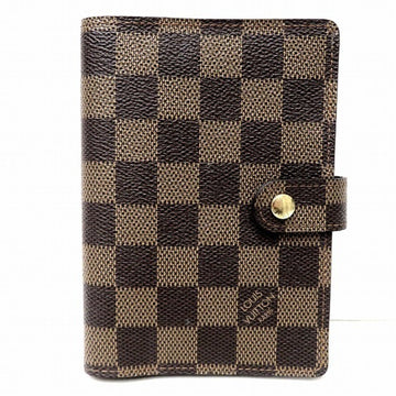 Louis Vuitton COUVERTURE AGENDA FONCTIONNEL PM Brown Canvas Wallet 