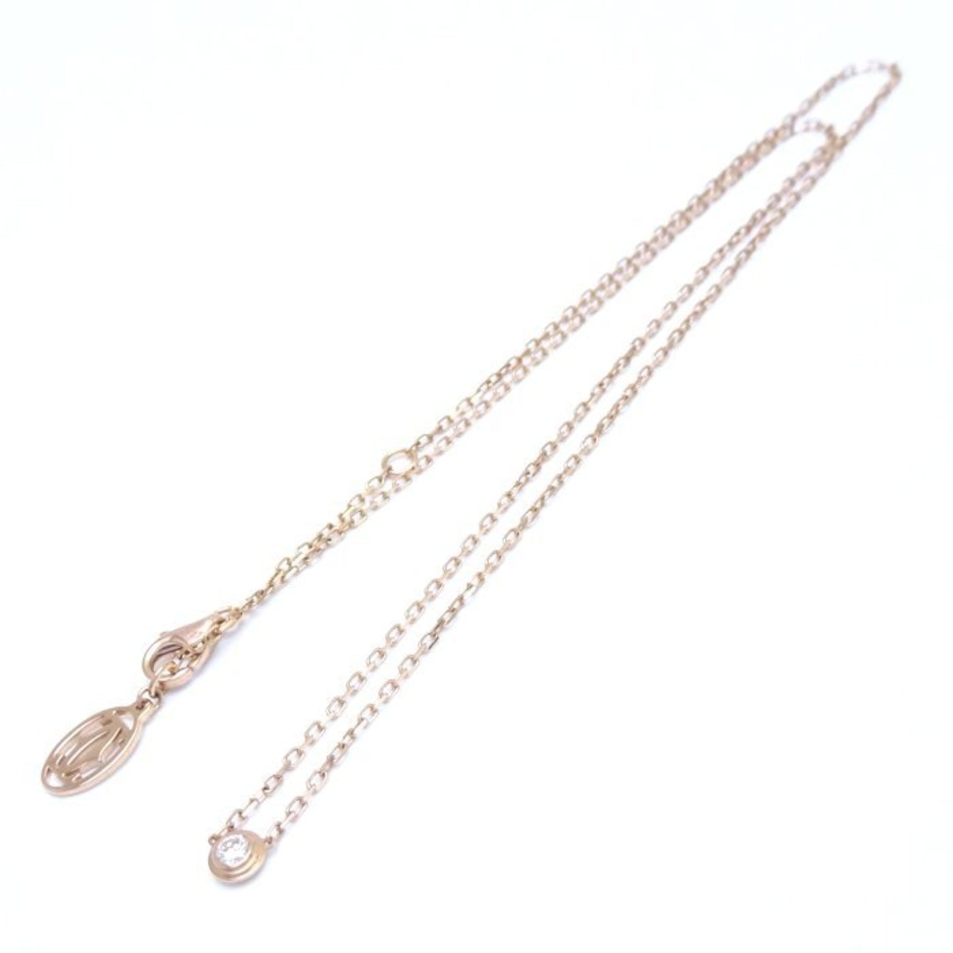 Cartier D'Amour Gold Rose Gold Necklace 