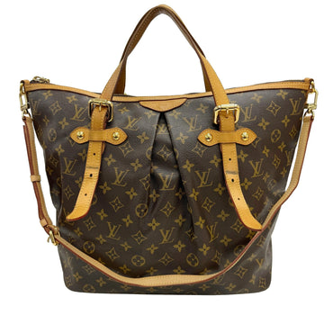 Louis Vuitton Palermo Brown Canvas Shoulder Bag