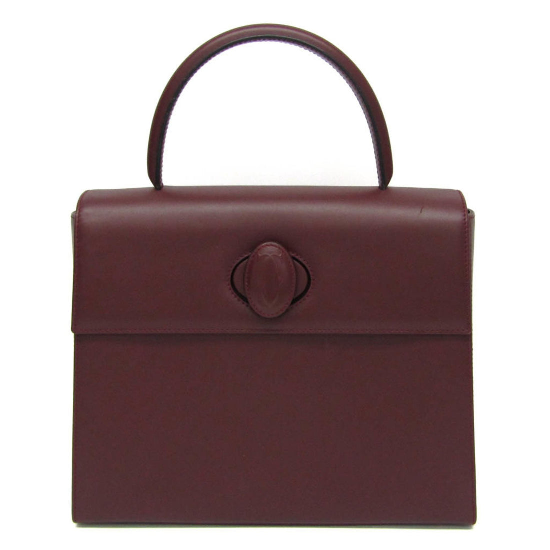 Cartier Must line Burgundy Leather Handbag 