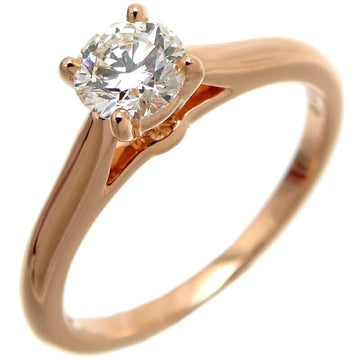 Cartier Solitaire Pink Rose Gold Ring 