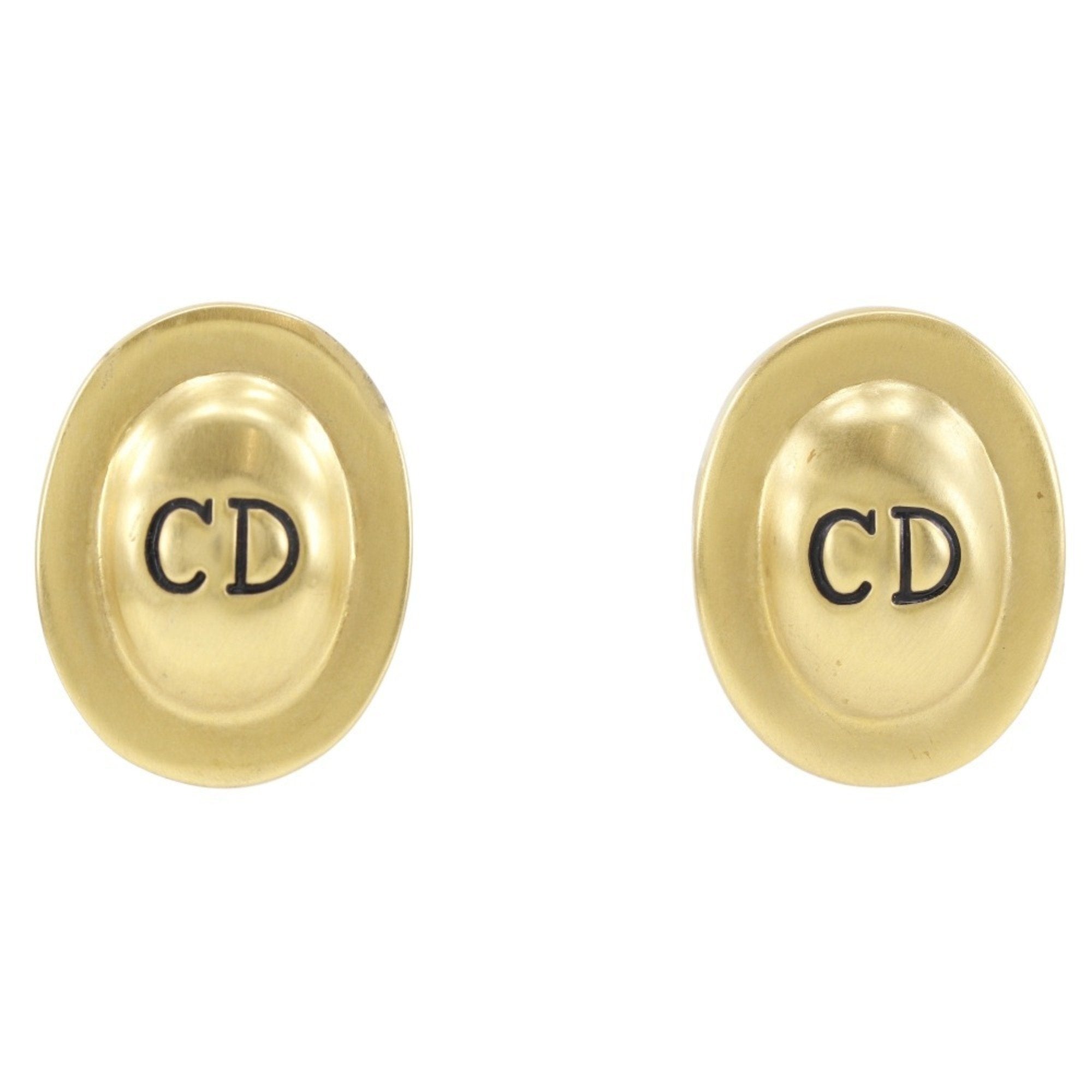 Dior CD Gold Metal Earring 