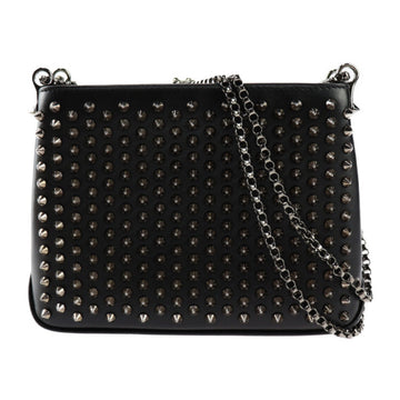 Christian Louboutin Tribouli Black Pony-Style Calfskin Shoulder Bag