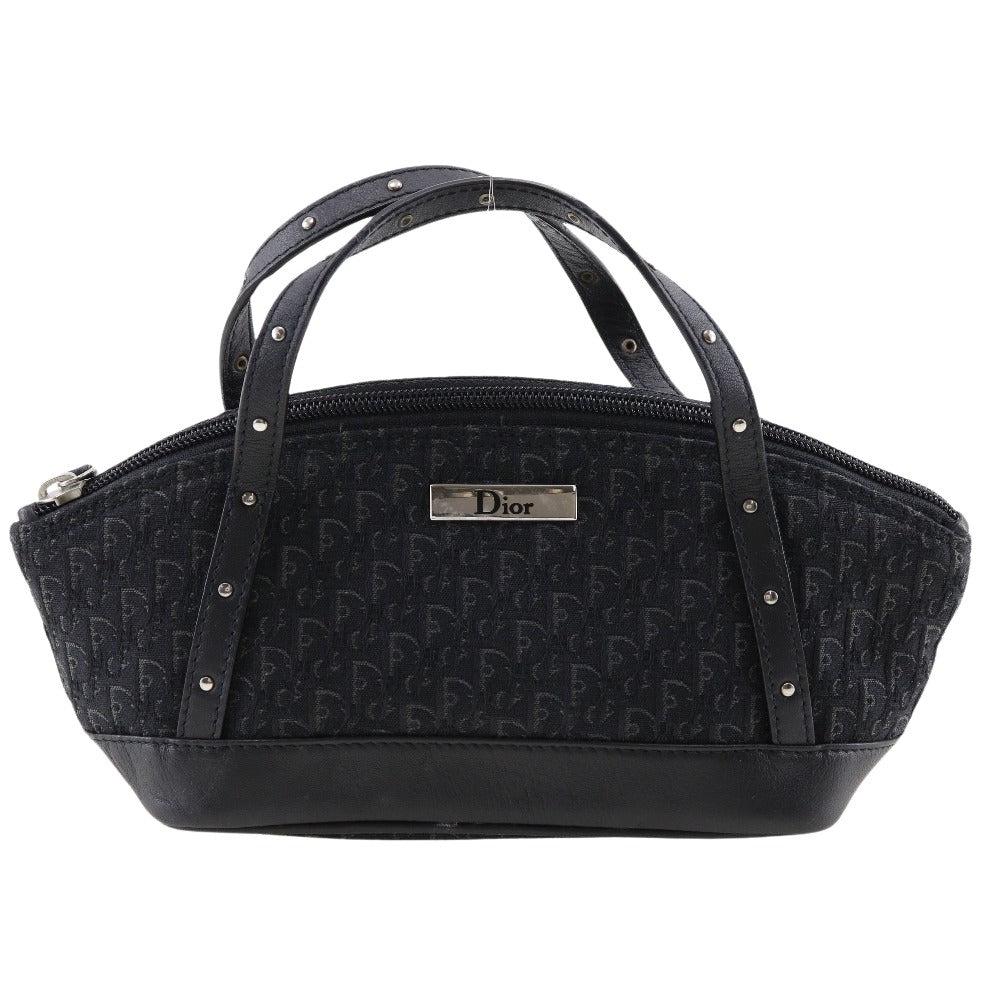 Dior Street chic Black Canvas Handbag 