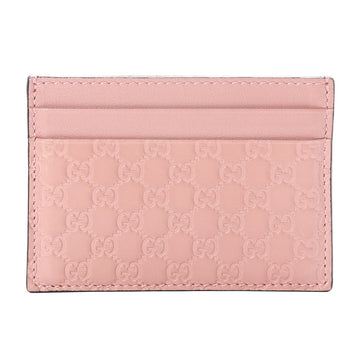 Gucci Microguccissima Card Holder Pink