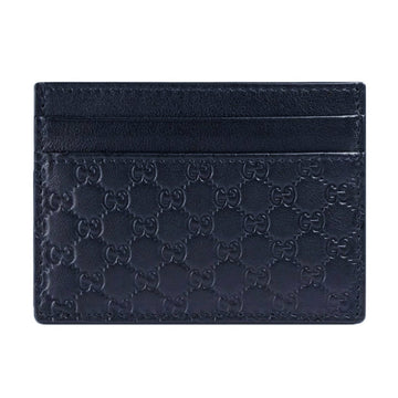 Gucci Microguccissima Card Holder Navy Blue