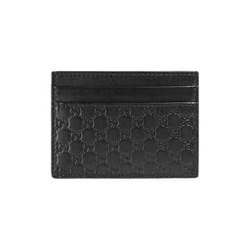 Gucci Microguccissima Card Holder Black