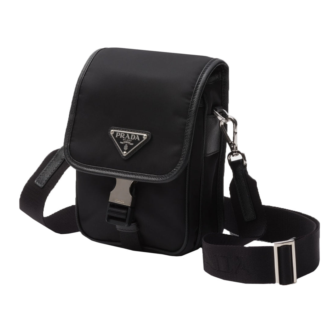 Prada Re-Nylon and Saffiano Leather Shoulder Bag