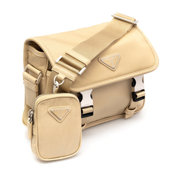 Prada Desert Beige Re-Nylon Shoulder Bag